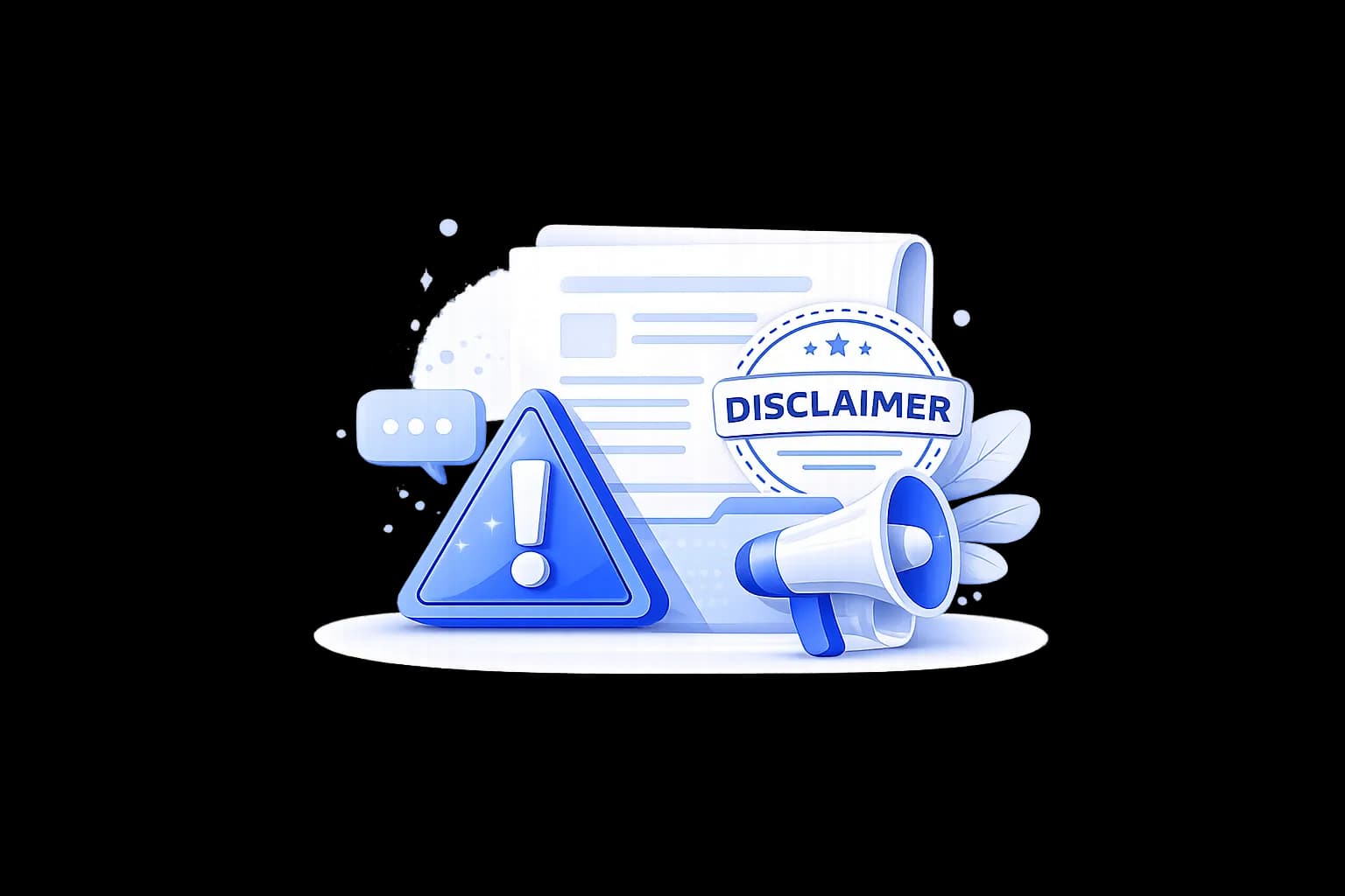 Disclaimer Illustration