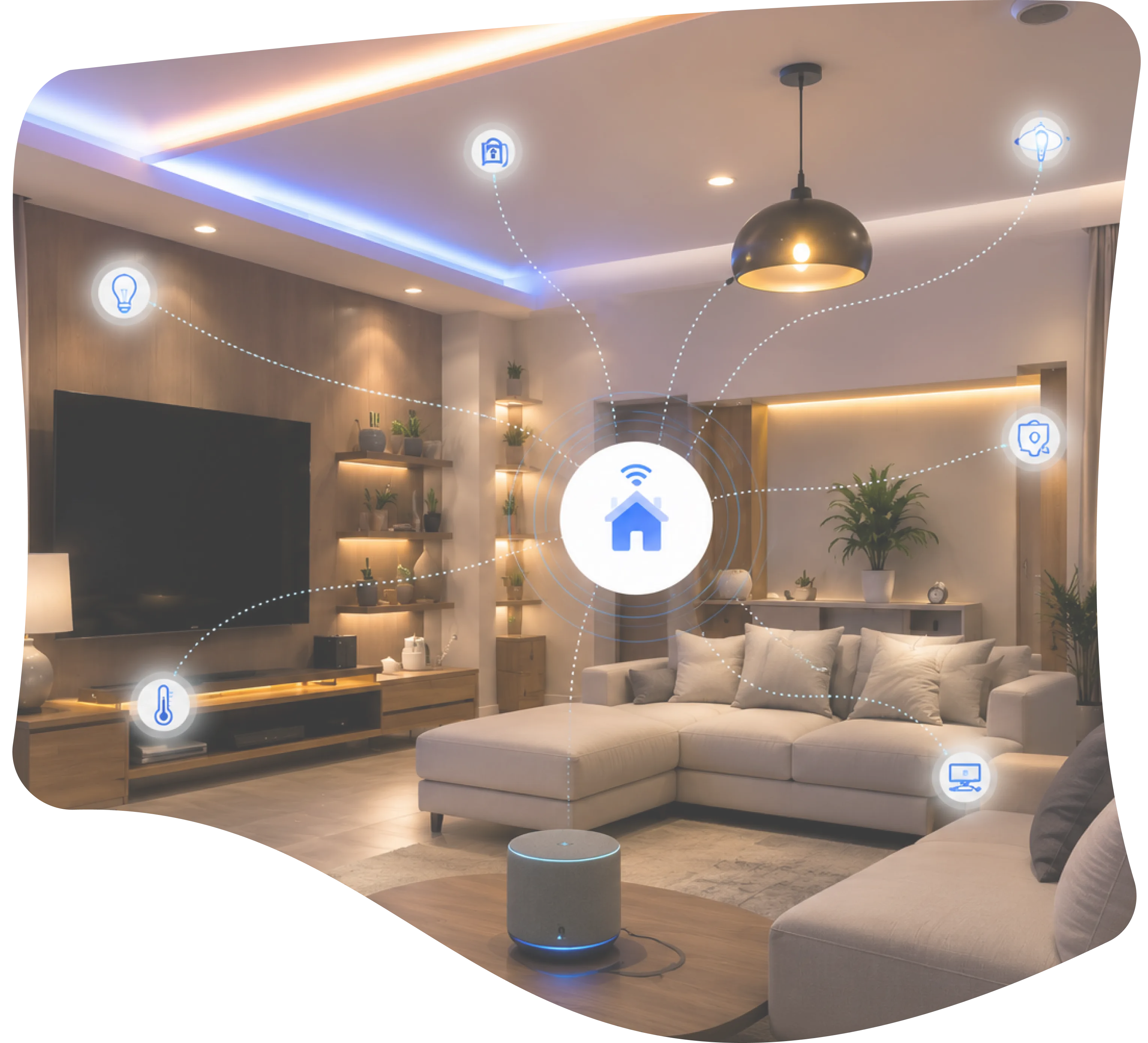 Smart Home Living Room