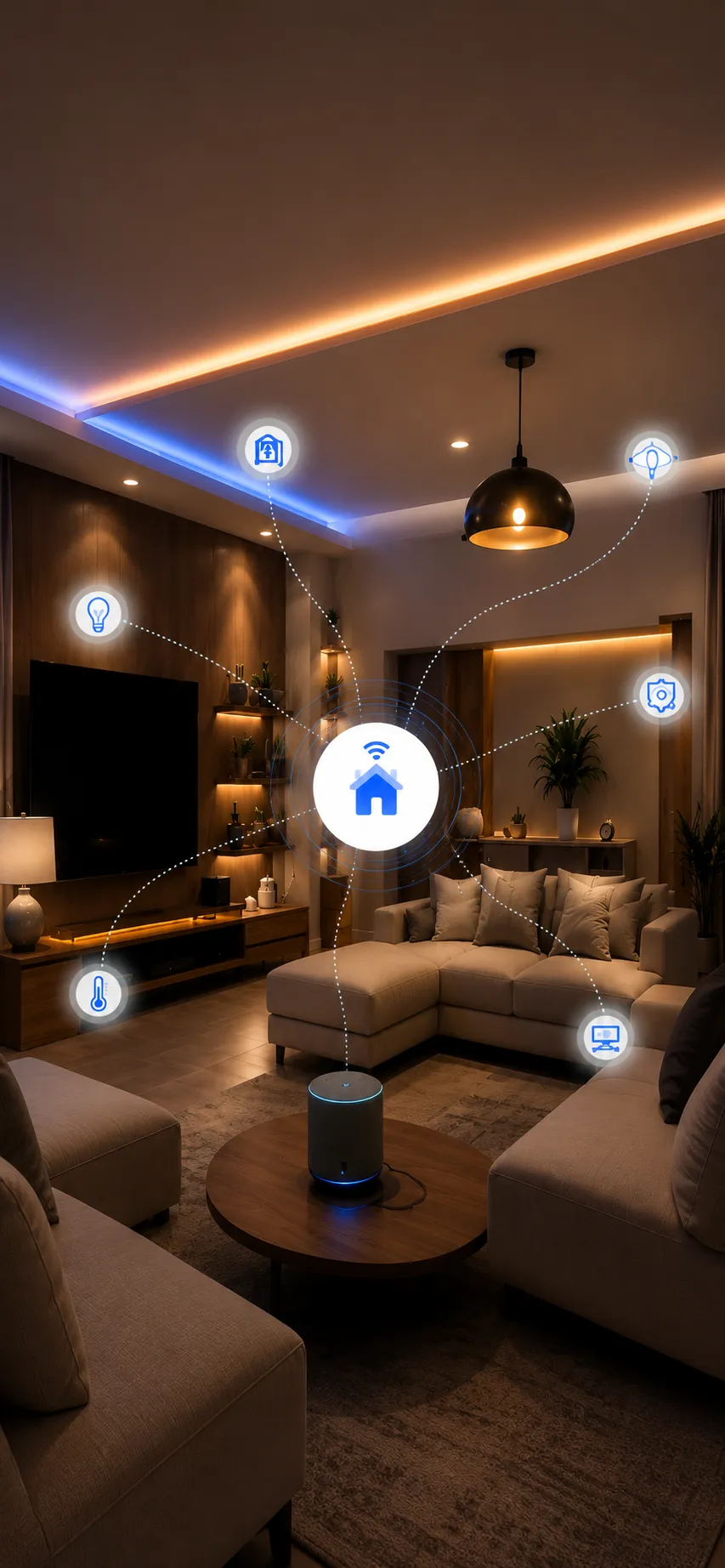 Smart Home Living Room